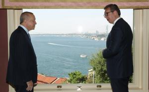 FOTO: AA / Recep Tayip Erdogan i Alkesandar Vučić